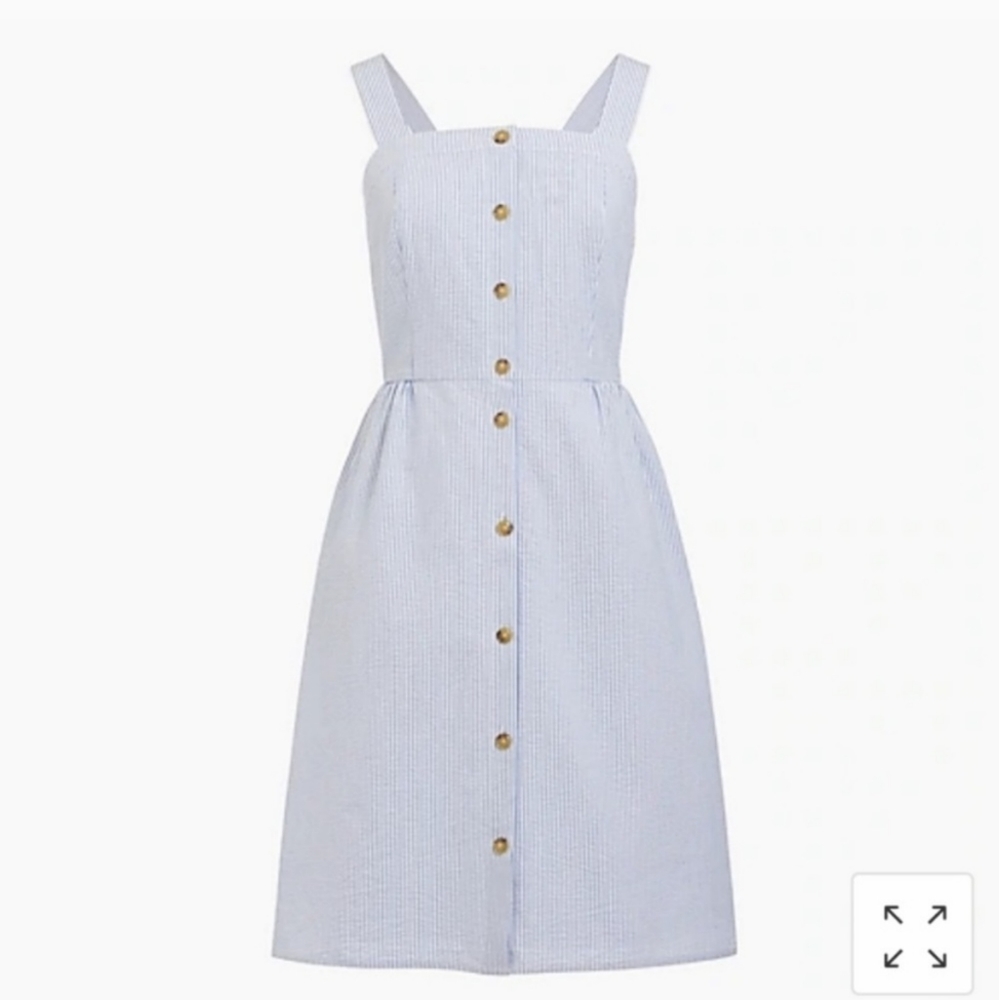 J. Crew Factory Seersucker Dress